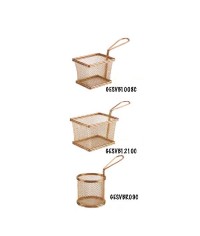 Copper Fry Baskets